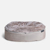 (L) Premium Indoor/Outdoor Dog Bed (Cappuccino)