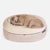 (L) Premium ThermoQuilt Dog Bed (Beige)