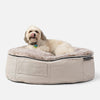 (M) Premium Indoor/Outdoor Dog Bed (Cappuccino)