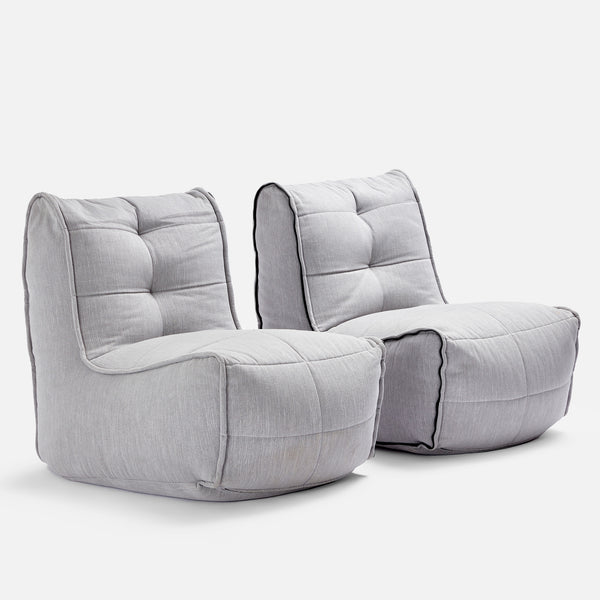 Twin Couch - Keystone Grey