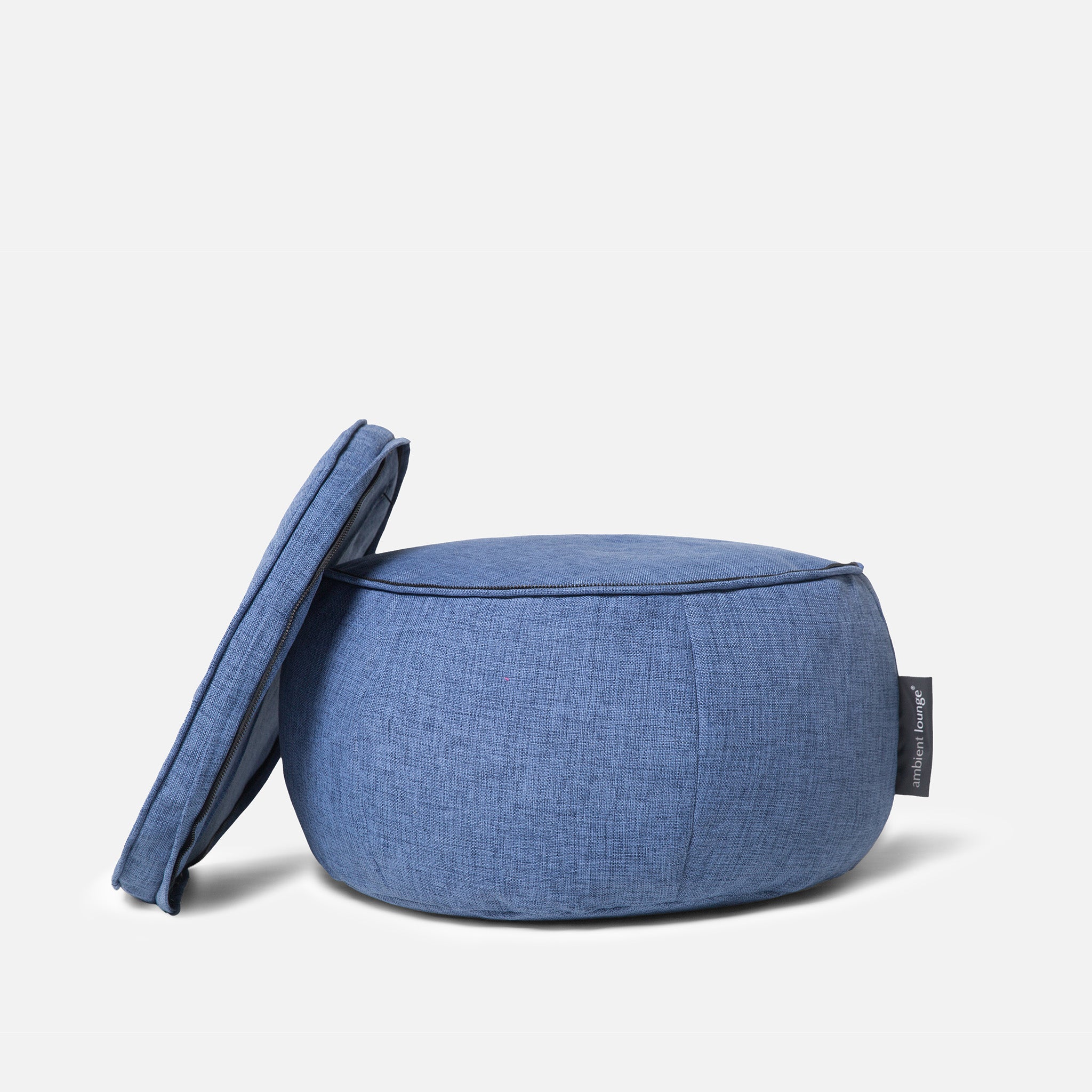 Wing Ottoman - Blue Jazz