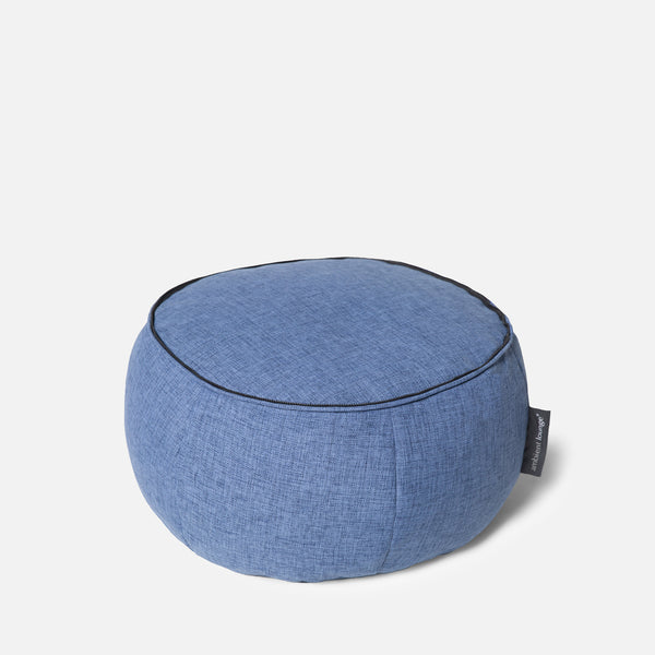 Wing Ottoman - Blue Jazz