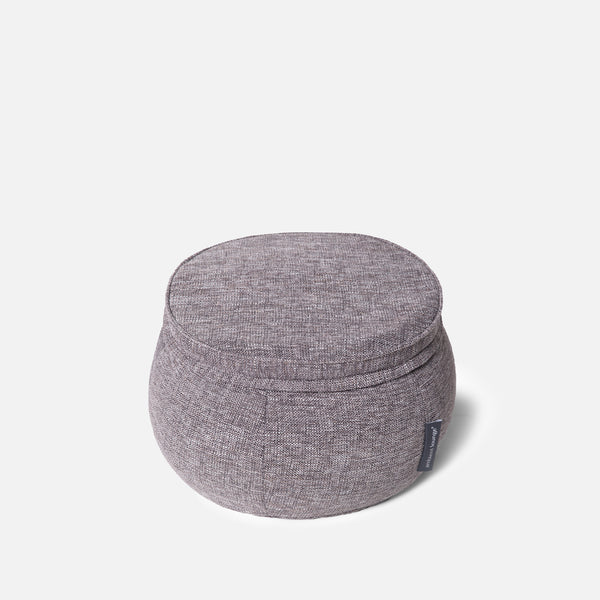 Wing Ottoman - Luscious Grey