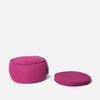 Wing Ottoman - Sakura Pink