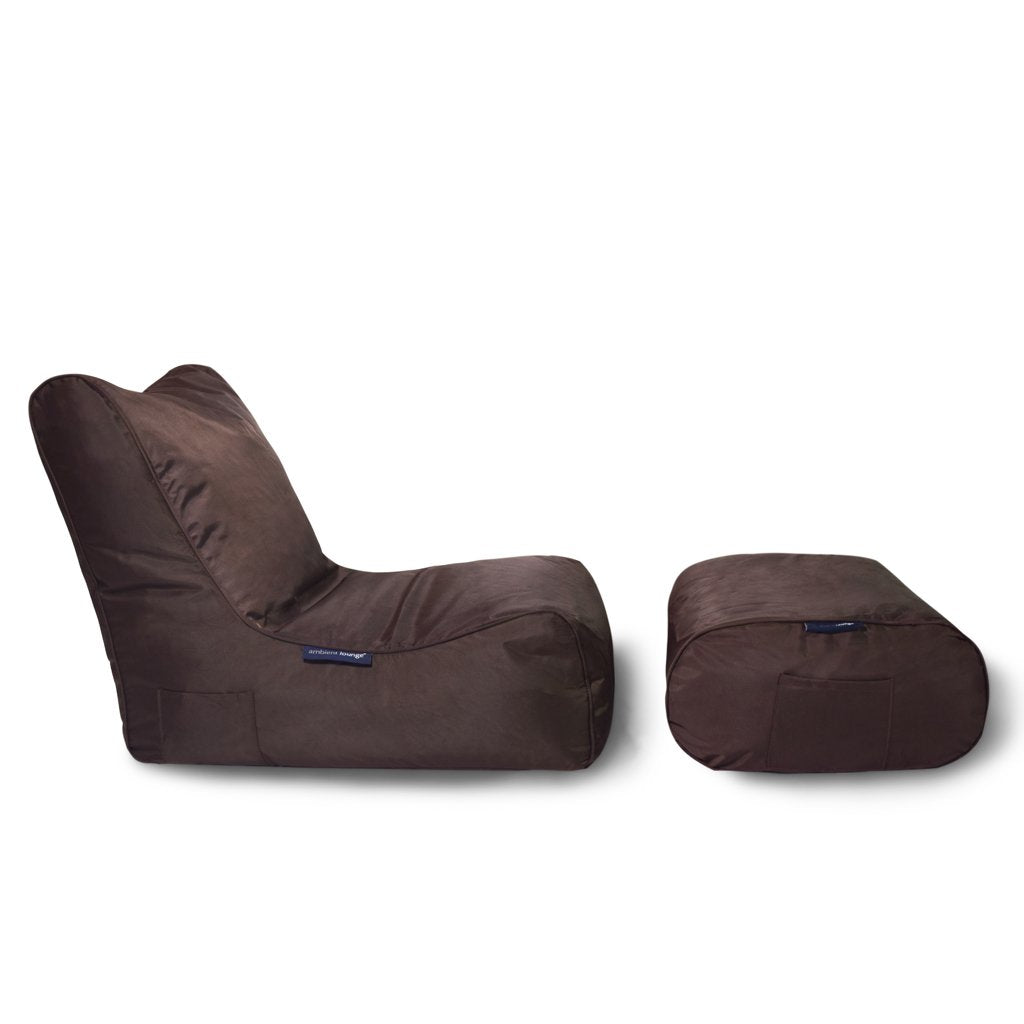 Evolution Chaise Set (Mud Cake Chocolate)